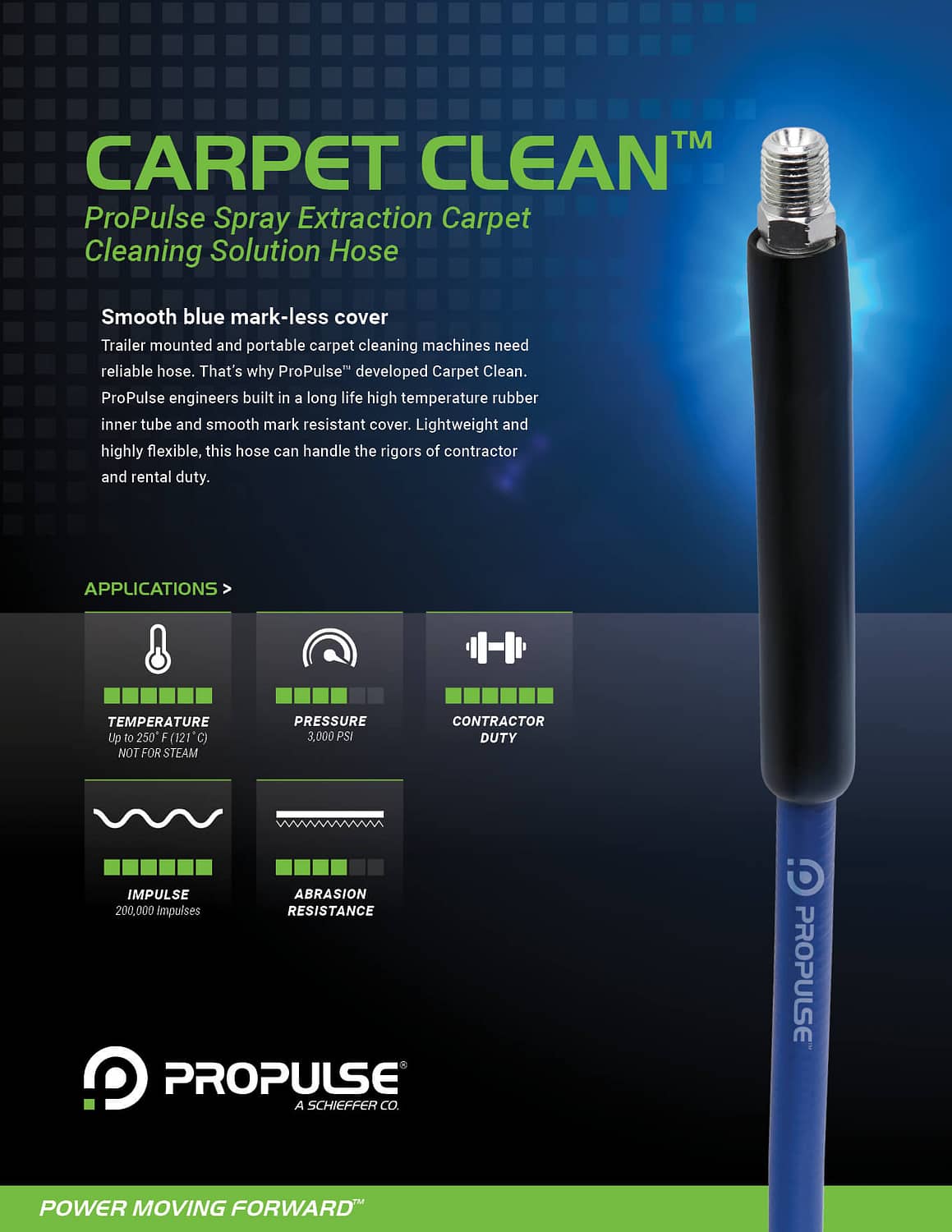 Spray Extraction Carpet Cleaning Hose